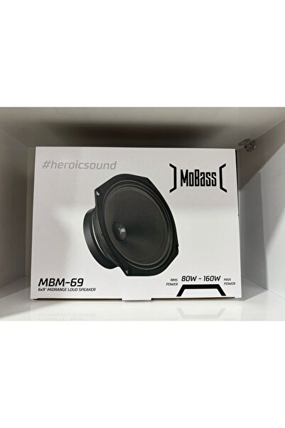 MOBASS MBM-69 OVAL 6x9 MİDRANGE 160W 80RMS 1 TAKIM 2 ADET