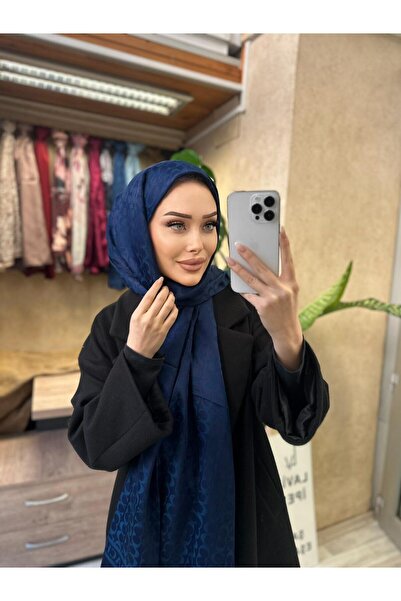 CUOCA LOUNGE Koç Desen Çift Taraflı Elyaf İpek Şal Kaymaz Yumuşak Dokulu Şal