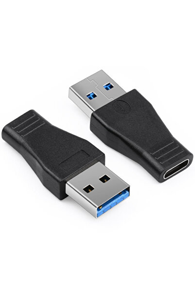 Derwell Yüksek Hızlı Usb 3.1 Type-C Dişi To Usb 3.0 Erkek USB To 3.0 Type C 3...