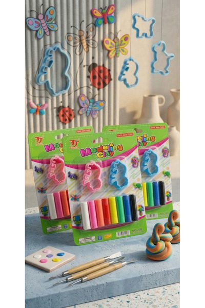 Modelink 3 packs of modeling clay