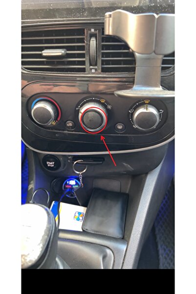 Portakal Clio 4 uyumlu klima tuş kapağı