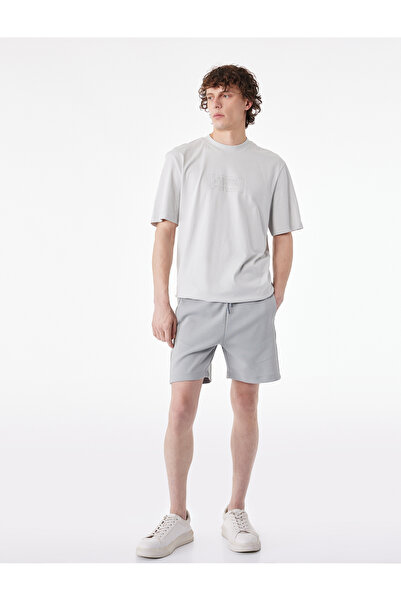 Koton detaliu la cusătură cu buzunare șnur în talie Pantaloni scurți