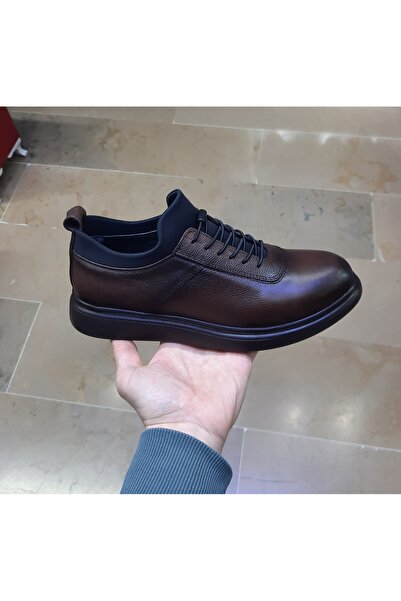 Mertto Men's Inside-Outside Genuine Leather Leather Opedi̇k Seasonal, Comfort...