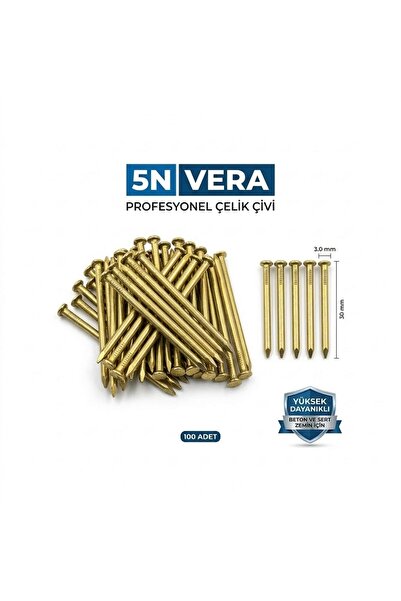 Universal Ultra Sertleştirilmiş 3-30 Çelik Çivi - Beton ve Sert Zemin Çivisi ...