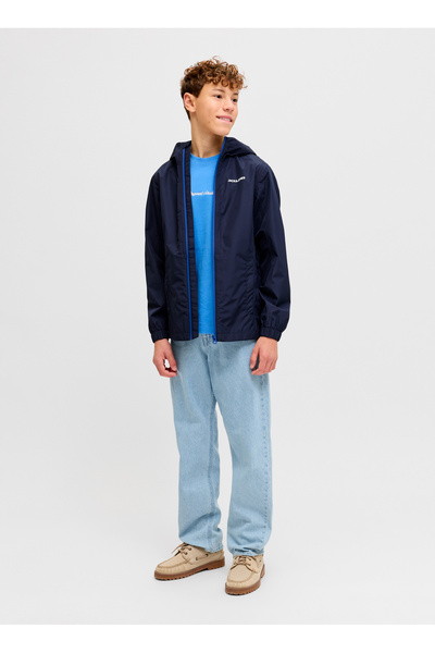 Jack & Jones Lacivert Erkek Çocuk Yağmurluk 12280713