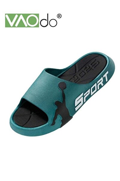 VAODO Pillow Slippers for Men Non Slip Quick Drying Shower Slides Bathroom Sa...