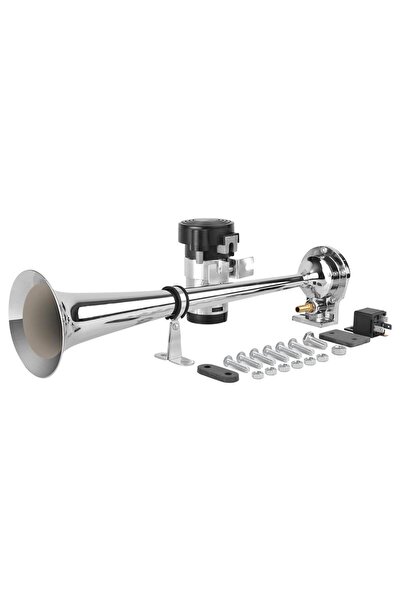 Seger Claxon Camion Crom Cu 1 Goarna, Marine, 24V 1A Cu Compresor