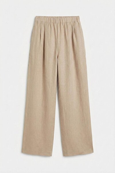 BSL %100 Keten Bol Pantolon