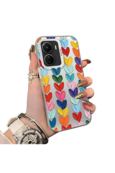 ucuc حافظة حماية للعدسات من السيليكون الصلب أكريليك درجة متوافقة مع هاتف Vivo...