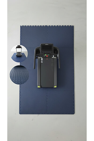 CARPAZAR 8 Parça 100x200 Kurlumlu Spor Fitness Kosu Bandı Matı Ses Yalıtımlı ...