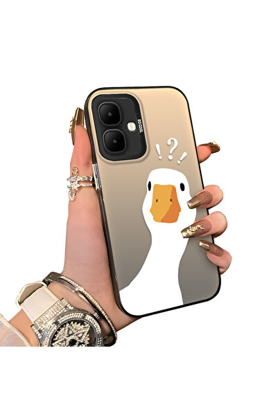 ucuc حافظة حماية للعدسات من السيليكون الصلب أكريليك متوافقة مع هاتف Infinix S...