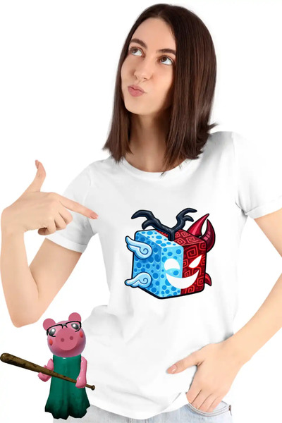 OEM Tricou Femei Blox Fruits Spirit Fruit Roblox Fructe