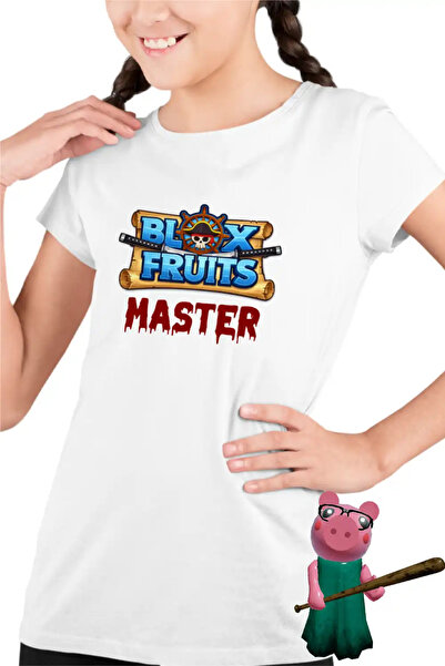 OEM Tricou Copii Fete Blox Fruits Master Fruit Roblox Fructe