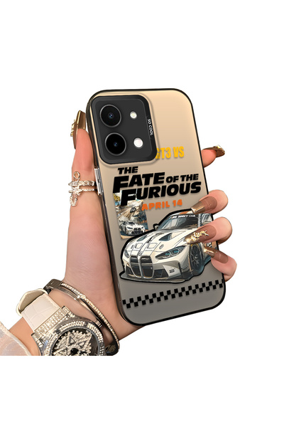 ucuc حافظة حماية لعدسة الهاتف من السيليكون الصلب أكريليك متوافقة مع شبكة 4G م...