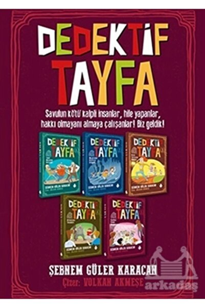 Uğurböceği Yayınları Dedektif Tayfa Seti (5 Kitap Takım)