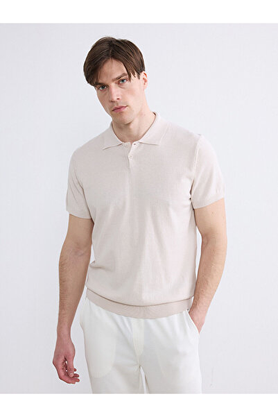 LC Waikiki Peak New Season Polo Neck Men's Knitwear Sweater