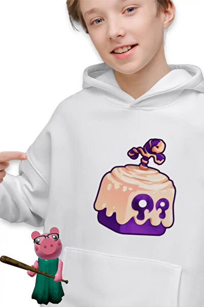 OEM Παιδικό Φούτερ με Κουκούλα για Αγόρια Blox Fruits Dought Fruit Roblox Fruits