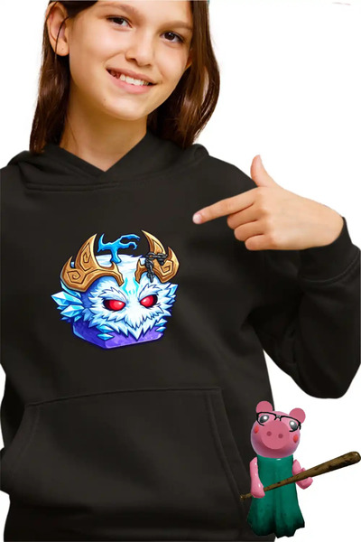 OEM Παιδικό Κορίτσι Blox Fruits Yeti Fruit Roblox Fruit Hoodie