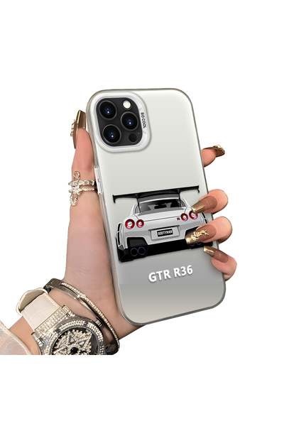 ucuc حافظة حماية للعدسات من السيليكون الصلب أكريليك درجة متوافقة مع هاتف iPho...