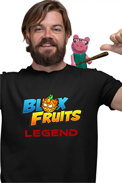 OEM Tricou Barbati Blox Fruits Legend Fruit Roblox Fructe