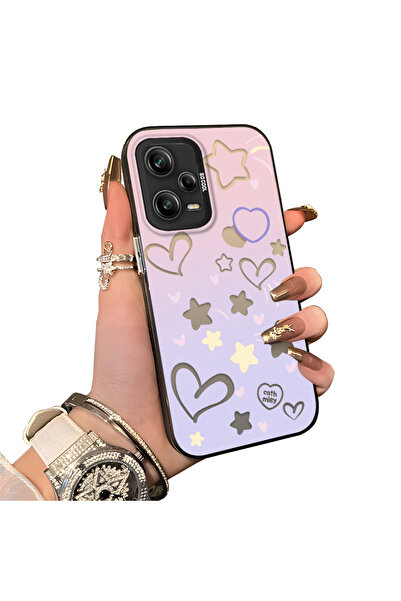 ucuc حافظة حماية للعدسات من السيليكون الصلب أكريليك درجة متوافقة مع هاتف Redm...