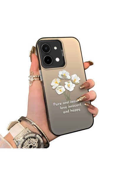 ucuc حافظة حماية لعدسة الهاتف من السيليكون الصلب أكريليك متوافقة مع شبكة 4G م...