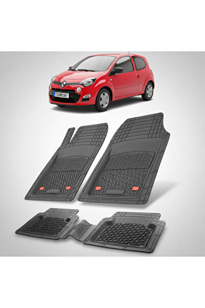 TEAMCAR Renault Twingo II 2 Χάτσμπακ Συμβατά Πατάκια Δαπέδου 2011-2014 |   Μαύρο