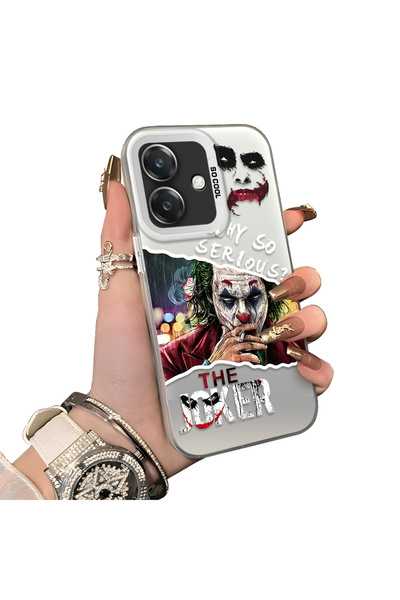 ucuc Oppo A3/A3X 4G/5G Compatible Hard Acrylic Back Silicone Edge Lens Protec...