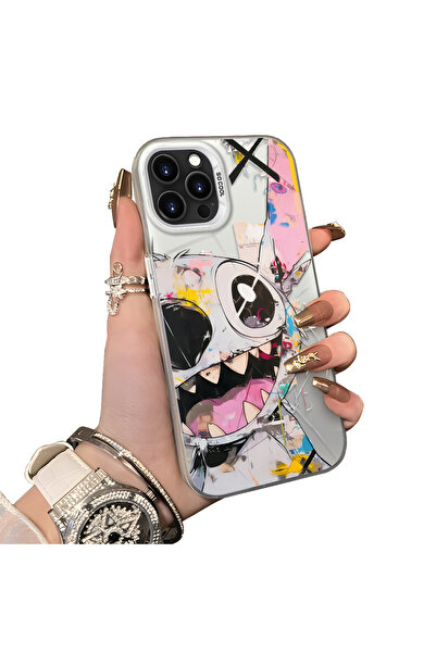 ucuc iPhone 13 Pro Max Compatible Hard Acrylic Back Silicone Edge Lens Protec...