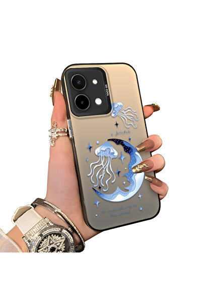 ucuc حافظة حماية لعدسة الهاتف من السيليكون الصلب أكريليك متوافقة مع شبكة 4G م...