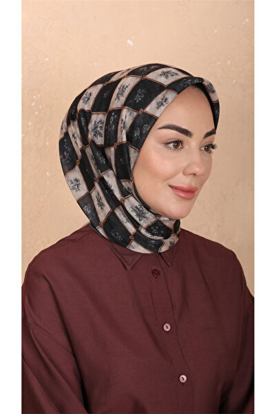 locella Lo'cella Pamuklu Soft Eşarp 4546-6 Siyah