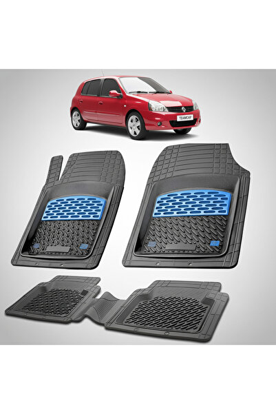 TEAMCAR Πατάκια δαπέδου συμβατά με Renault Clio II Campus Hatchback 2006-2012...