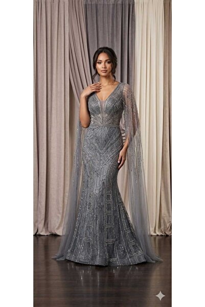 Mesk dresses فستان سهرة فخم بتصميم حورية البحر