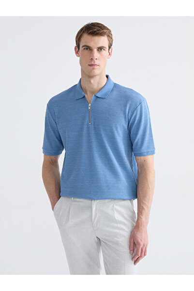 LC Waikiki Nevavm with a Difference Polo Collar Men's T-Shirt