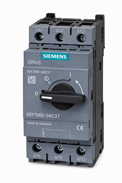 Siemens 6SY7000-0AC37 Sirius Industrial Circuit Breaker / Switch Disconnector