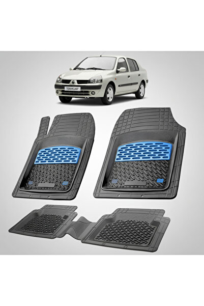 TEAMCAR Renault Clio Symbol 2 Sedan Συμβατά Πατάκια Δαπέδου 2002-2008 |   Μπλε