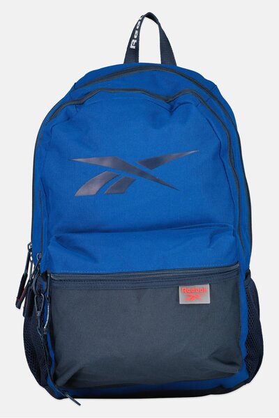 Reebok Men Brand Logo Backpack, Blue