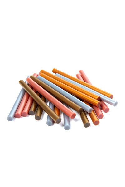 Handy Baton de lipici - 7 x 100 mm - Culoare metalică - 20 bucăți / pachet