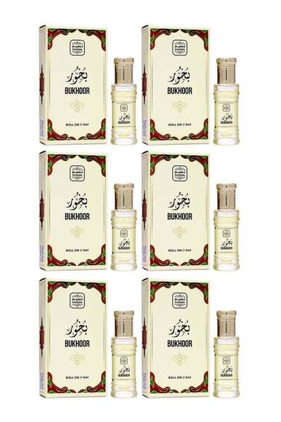 Naseem Bukhoor Perfume Oil Roll-On for Men & Women - 6ml (Pack of 6)