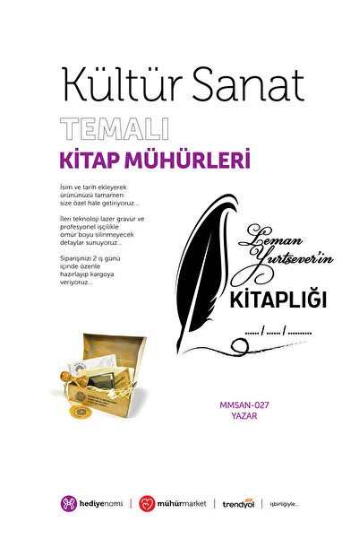 HEDİYENOMİ MühürMarket > ختم كتاب فنون وثقافة المؤلف - ختم كتاب (إكس-ليبريس) ...
