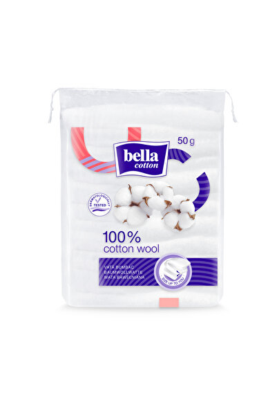 Bella Cotton Set 7 x Vata Bella din 100% Bumbac, 50 g