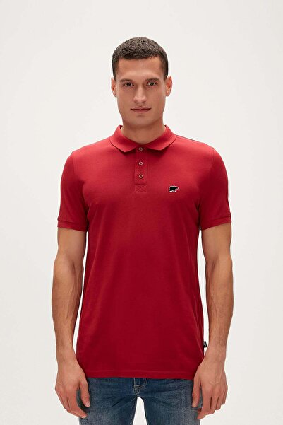 Bad Bear Gabriel Polo Night Men's Red Tshirt