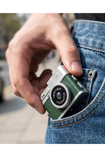 furzi Ultra Mini Dijital Fotoğraf Makinesi 4K 1080P HD Video Çekim Cep Kamera...