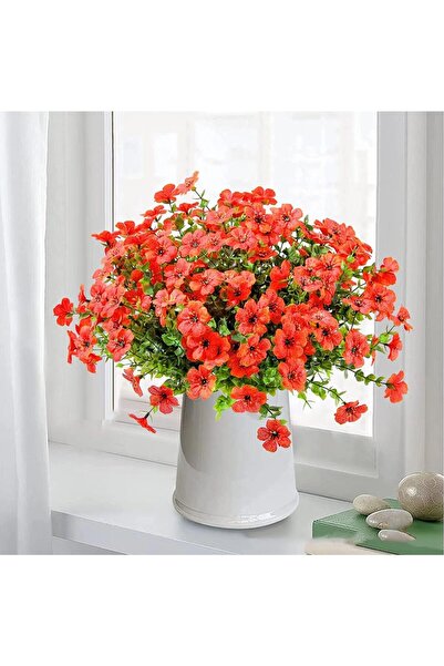 Arabest 12/18 Bundle Realistic Faux Wild Flower Bouquets, All-Weather Artific...