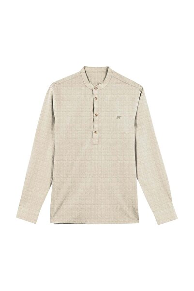 Bad Bear قميص رجالي باللون البيج من جايد