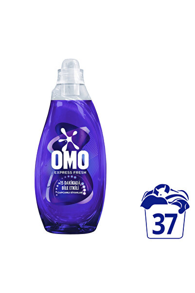 Omo Express Fresh Capcanli Siyahlar Tüm Koyu Renkler Sivi Çamasir Deterjani 1...