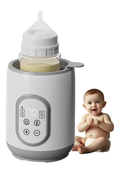 Arabest جهاز تدفئة زجاجات الأطفال 5 في 1، تحكم ذكي في درجة الحرارة، معقم تسخي...