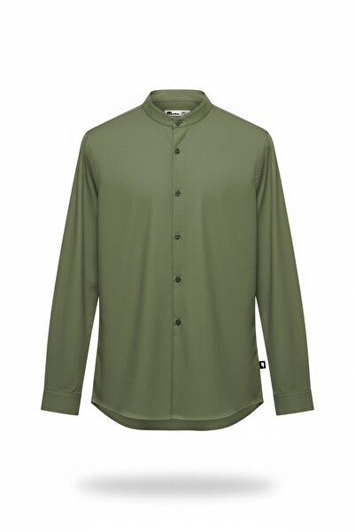 Bad Bear قميص رجالي باللون الأخضر الفاتح الخام