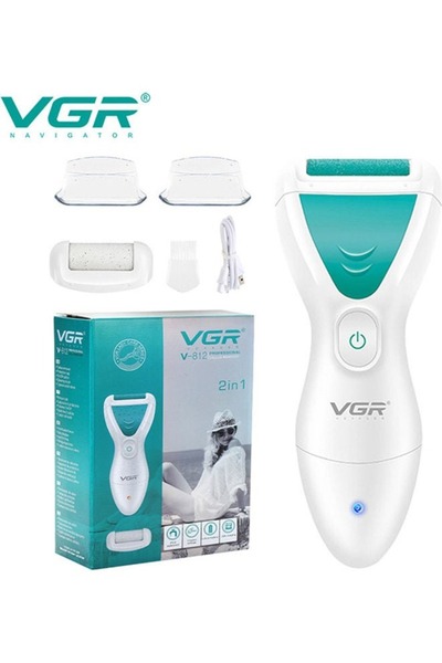 Generic VGR Electronic Callus Remover Foot File Pedicure Tool for Dead Hard C...