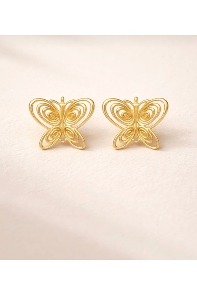 ANGELSS JEWELLERY Füsun Earrings Museum of Innocence Füsun Butterfly Earrings...